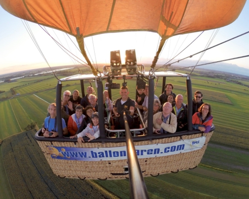 Ballonvaart vanaf Nieuwegein naar Zoelmond